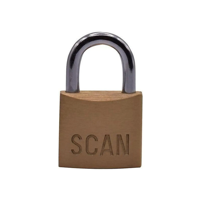 Scan Brass Padlock 30mm