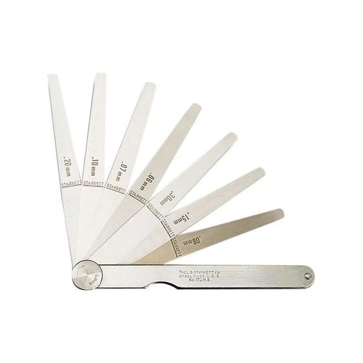 Starrett 173MA Feeler Gauge 13 Piece Set 0.03-0.5mm