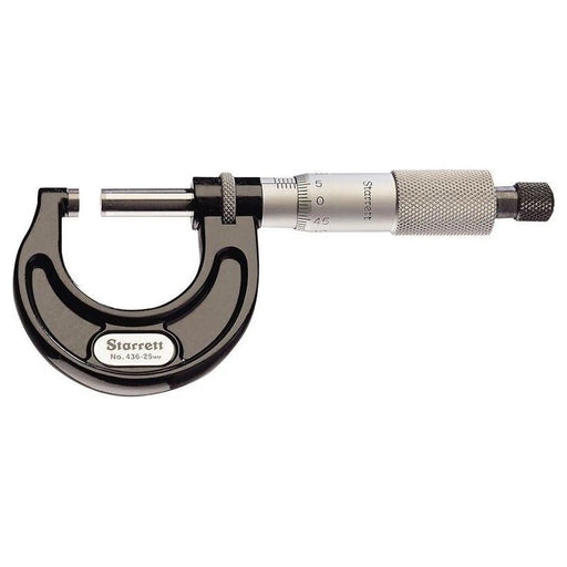Starrett 436.1MXRL-75 Outside Micrometer 50-75mm Graduation 0.01mm