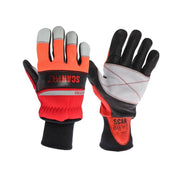 Scan Class 1 Dual Hand Chainsaw Leather Gloves - XL (Size 10)