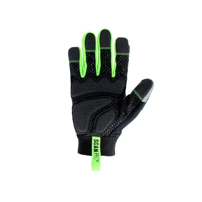 Scan Anti Impact Synthetic Leather & Polymer Gloves - M (Size 8)