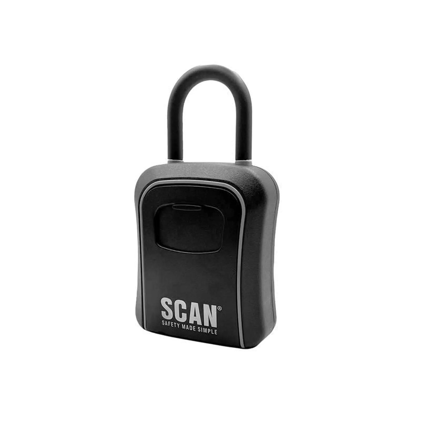 Scan 4 Wheel Combination Keysafe with Removable Shackle