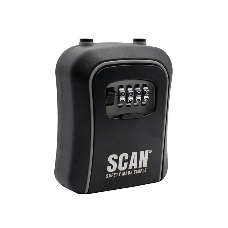 Scan 4 Wheel Combination Keysafe with Removable Shackle