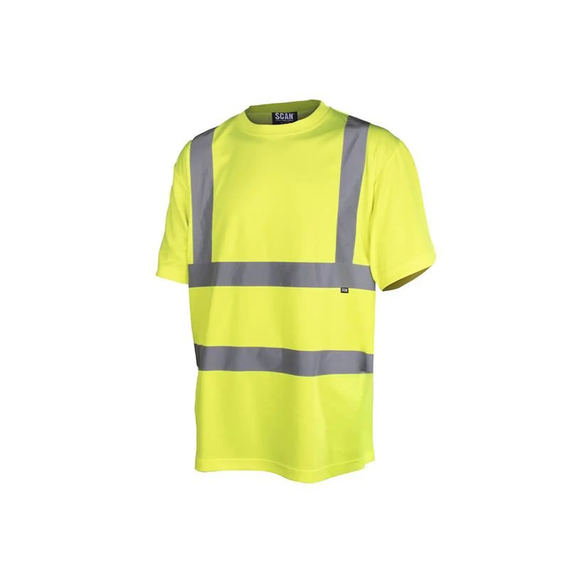 Scan Hi-Vis T-Shirt Yellow - XL (46in)