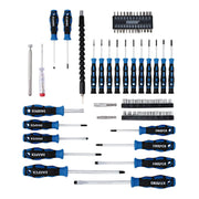 Draper 40850 Screwdriver, Socket and Bit Set, Blue (70 Piece)