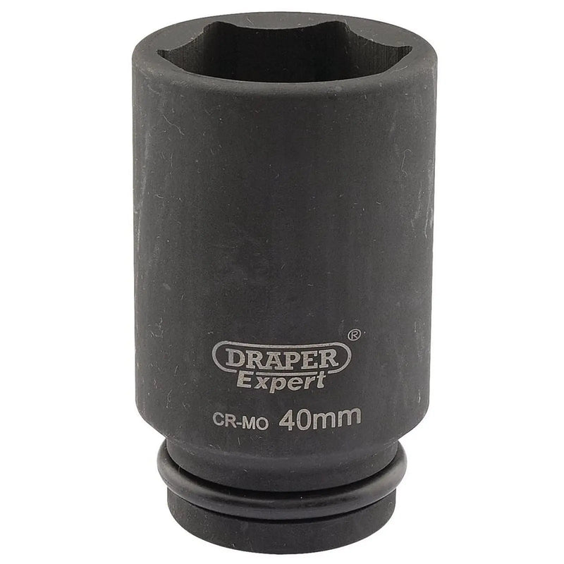 Draper 05071 Draper Expert Drapi 6 Point Deep Impact Socket, 3/4" Sq. Dr., 40mm