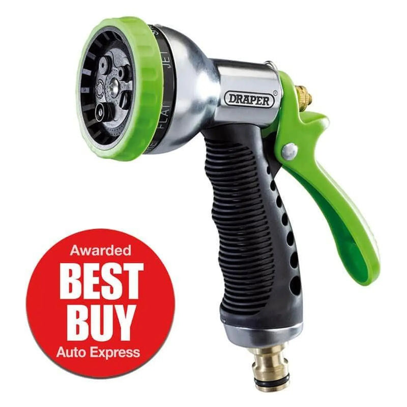 Draper 25342 7 Pattern Aluminium Spray Gun