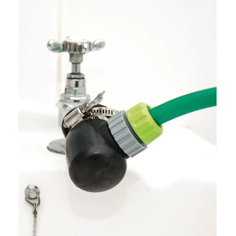 Draper 24919 90&deg; Right Angle Lock on Tap Connector