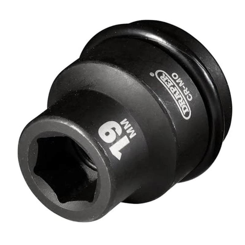 Draper 28660 Draper Hi-TORQ® Impact Socket, 3/4" Sq. Dr., 19mm