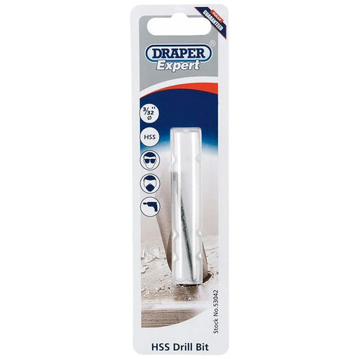 Draper 53042 Draper Expert HSS Drill Bit, 3/32" x 2-1/4"