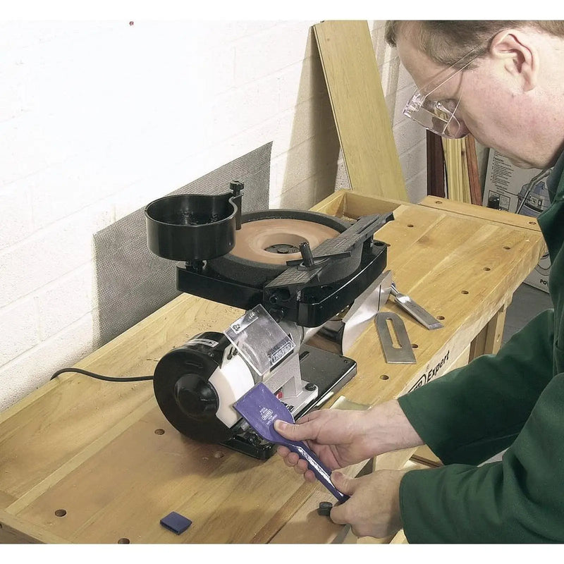 Draper 31235 Wet and Dry Bench Grinder, 350W