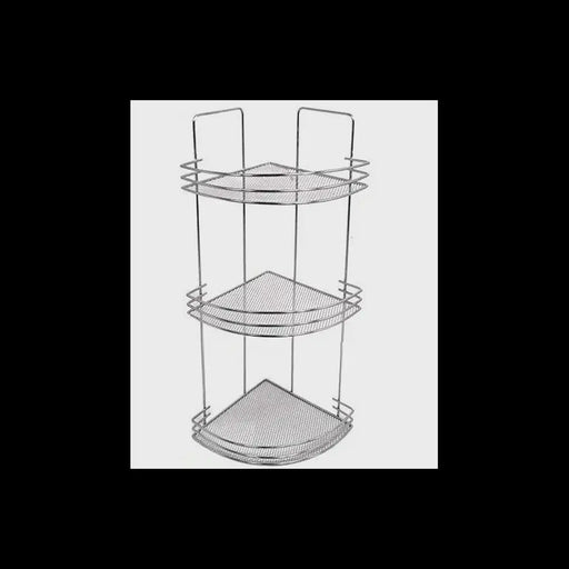 Bagno Chrome Corner Utility 3 Tier