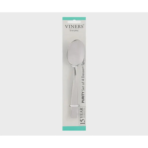 Viners Set Of 4 Dessert  Spoons