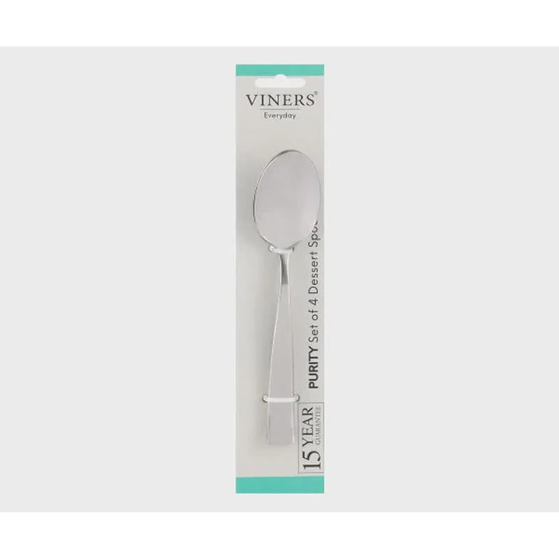Viners Set Of 4 Dessert  Spoons