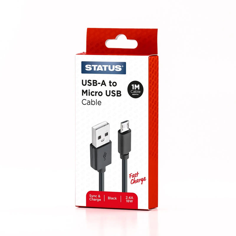 Status USB A to USB Micro 1m