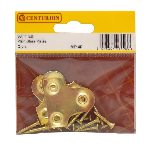 centurion 38mm Plain Glass Plates