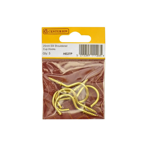 centurion 25Mm Eb Shouldered Cup Hooks