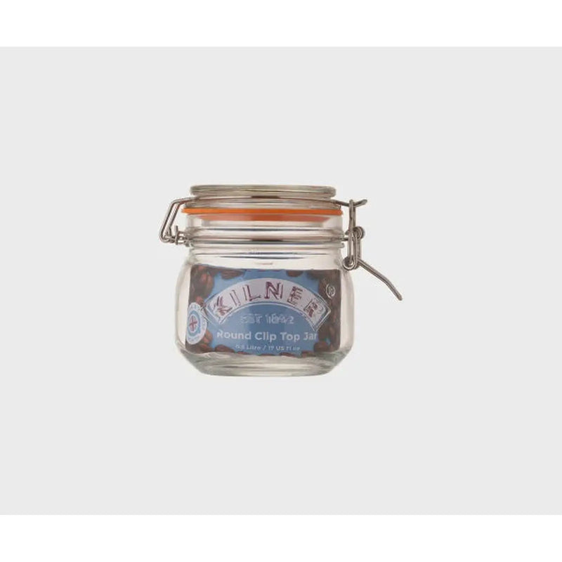 KILNER Round Clip Top Jar 0.5L