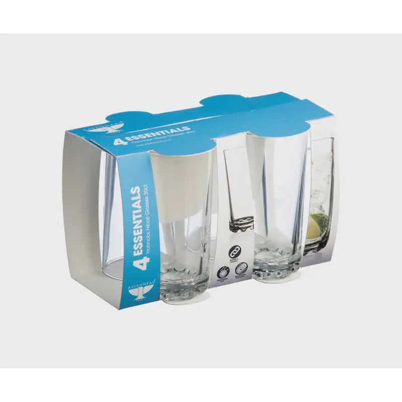 RAVENHEAD 4 Hobnob Hiball Glasses