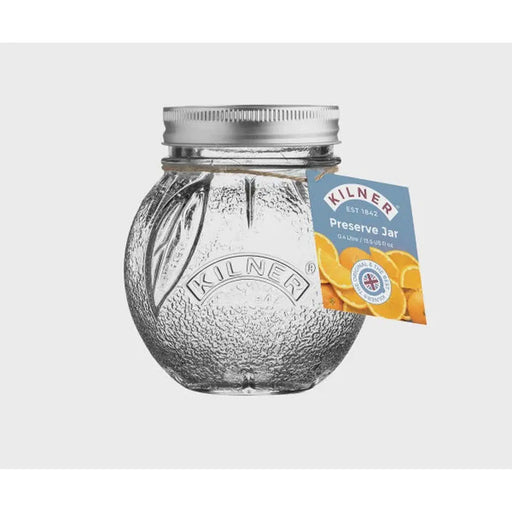 KILNER Orange Fruit Preserve Jar 0.4 Litre