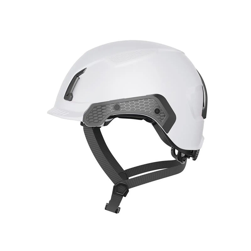 ABUS Mechanical Safety Helmet Non Vented White