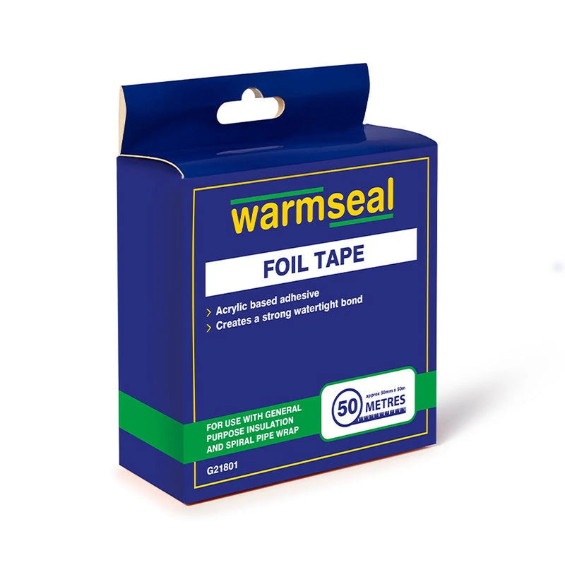 centurion Warmseal  Aluminium Tape, 50mm x 50m
