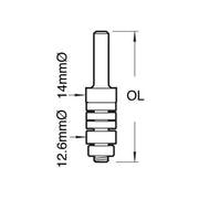 Streetwize Trend 33/60X8MM Arbor Heavy Duty Power Tool