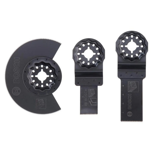 Bosch Powertool Accessories Starlock Starter Set 3 Piece