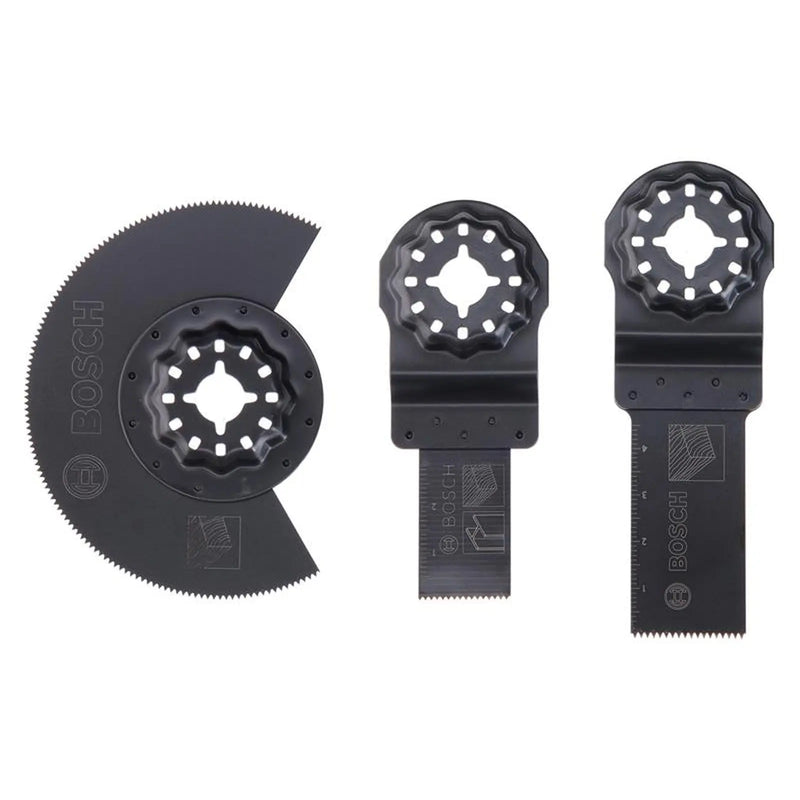 Bosch Powertool Accessories Starlock Starter Set 3 Piece