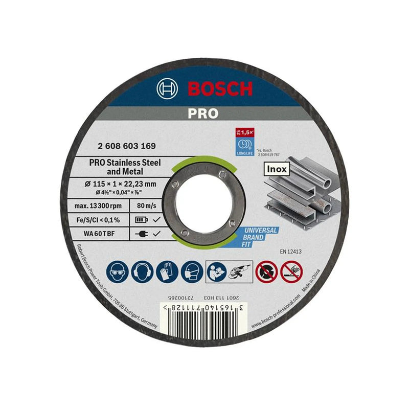 Bosch Powertool Accessories Heavy Duty Cutting Discs
