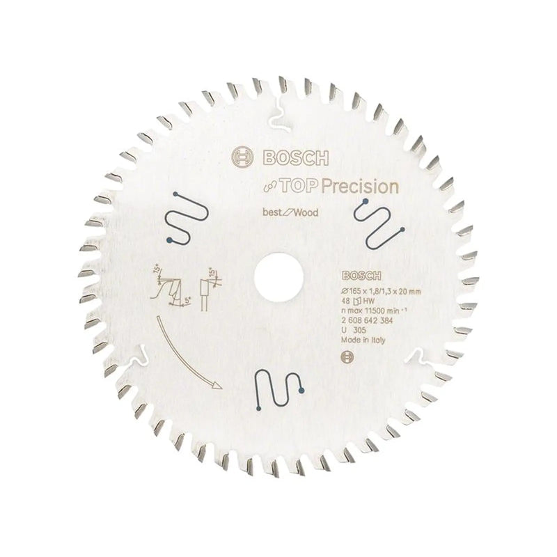 Bosch Powertool Accessories Circular Saw Blade 165mm