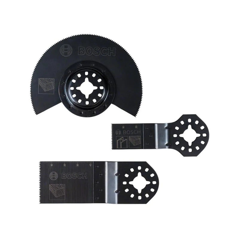 Bosch Powertool Accessories Multi-tool Blades Basic Wood Set