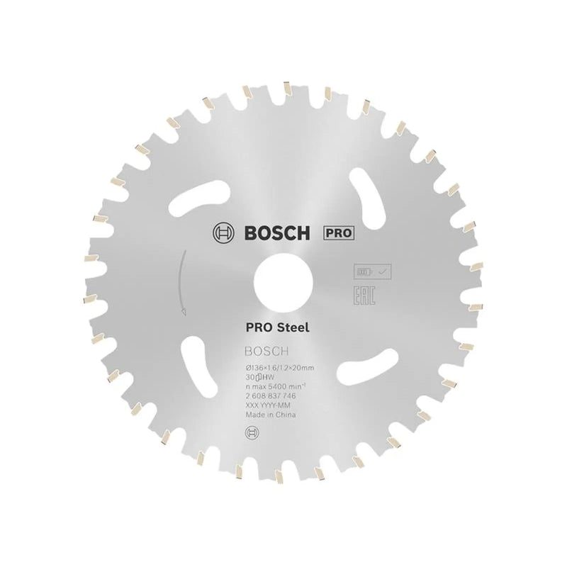 Bosch Powertool Accessories Circular Saw Blade 136mm