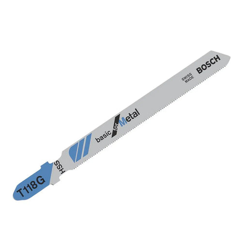 Bosch Powertool Accessories Bosch T 118 G Jigsaw Blade Heavy Duty Pack of 5