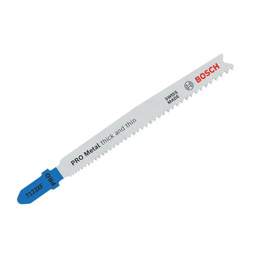 Bosch Powertool Accessories Bosch T123XF Jigsaw Blade Pack of 5 Heavy Duty