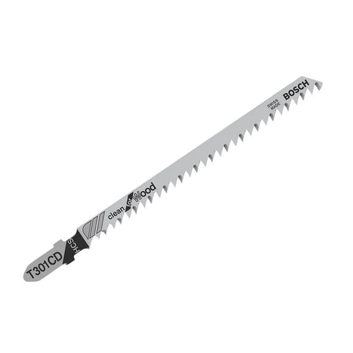 Bosch Powertool Accessories Bosch T301CD Jigsaw Blade Pack of 5 Heavy Duty