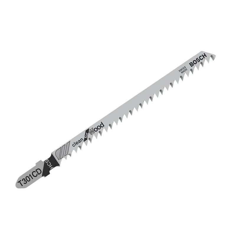 Bosch Powertool Accessories Bosch T301CD Jigsaw Blade Pack of 5 Heavy Duty