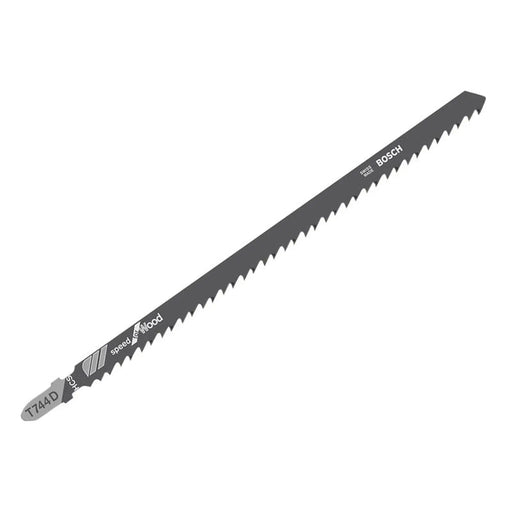 Bosch Powertool Accessories Bosch T744D Jigsaw Blade Pack of 3 Heavy Duty