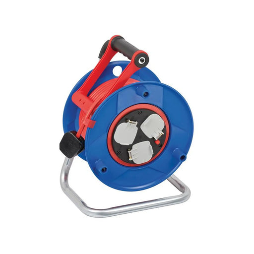 Brennenstuhl 25m Cable Reel 240V 13A with 3 Sockets