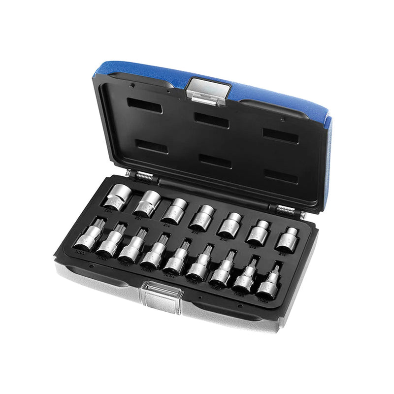 Expert - 1/2in Drive TORX Socket Set, 16 Piece