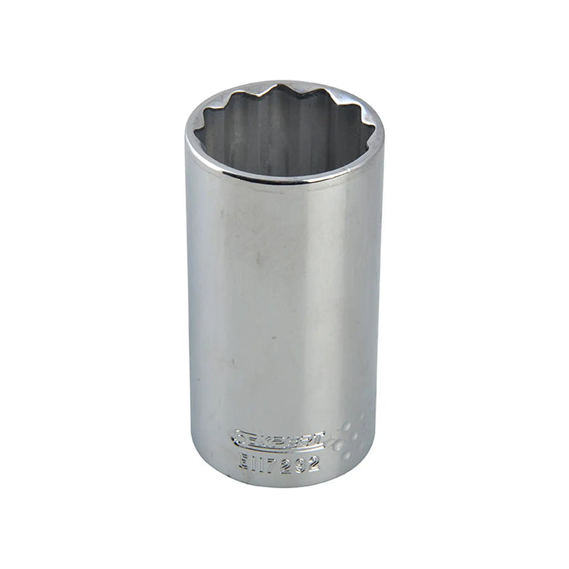 Expert - Bi-Hexagon Deep Socket 1/2in Drive 12mm