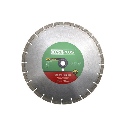 CorePlus Diamond Cutting Blade 350mm Heavy Duty