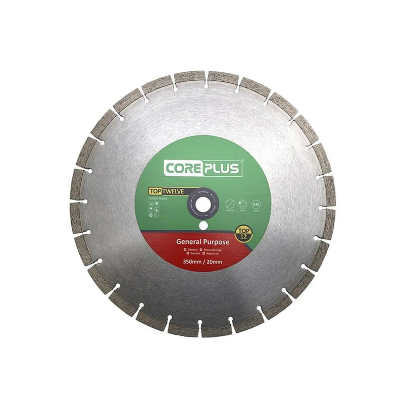 CorePlus Diamond Cutting Blade 350mm Heavy Duty