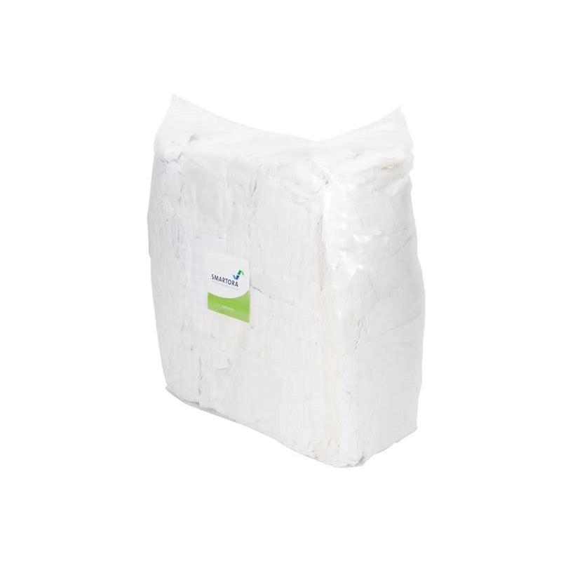 Davis & Moore White No1 Cotton Wipers 10kg Heavy Duty