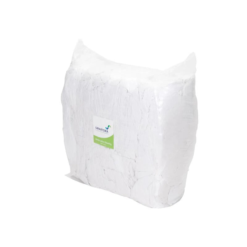 Davis & Moore White Cotton Sheeting Wipers Heavy Duty