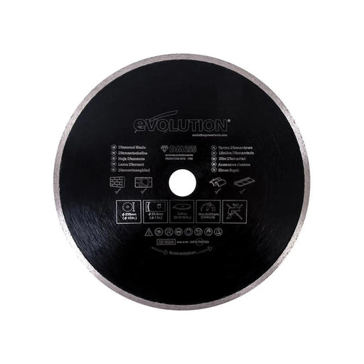 Evolution - RAGE® Diamond Blade, Continuous Rim 255 x 25.4mm