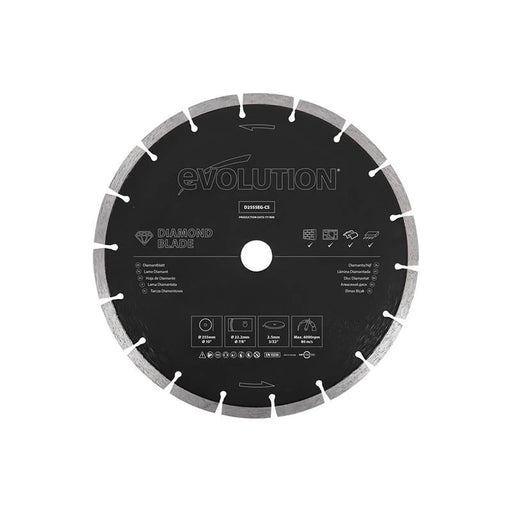 Evolution - General Purpose Diamond Blade 255 x 22.2mm