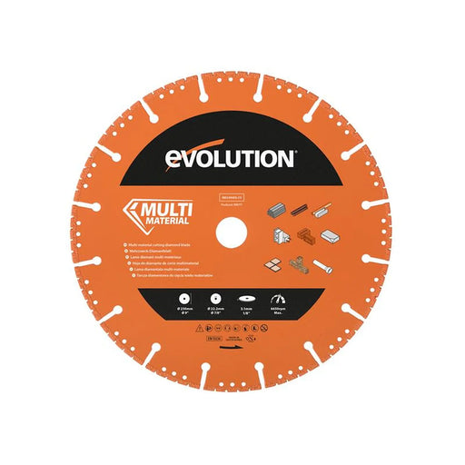 Evolution - Multi-Material Diamond Demolition Disc Cutter Blade 230 x 22.2mm