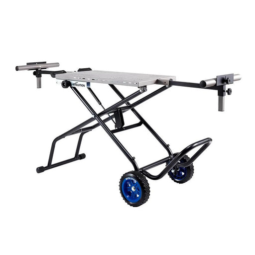Evolution - S355MCS Mitre Chop Saw Wheeled Stand with Powerlift Assist