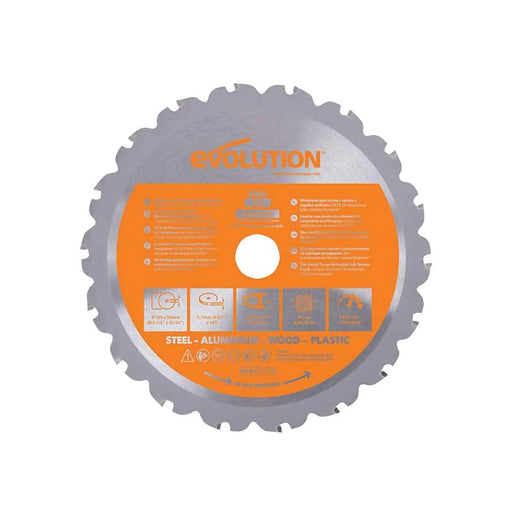 Evolution - Multi-Material Saw Blade 165 x 20mm x 18T